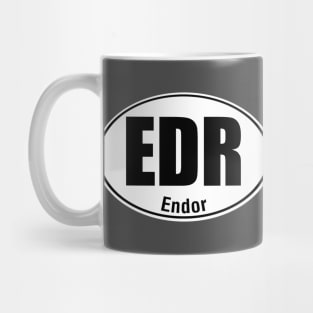 Endor Travel Sticker Mug